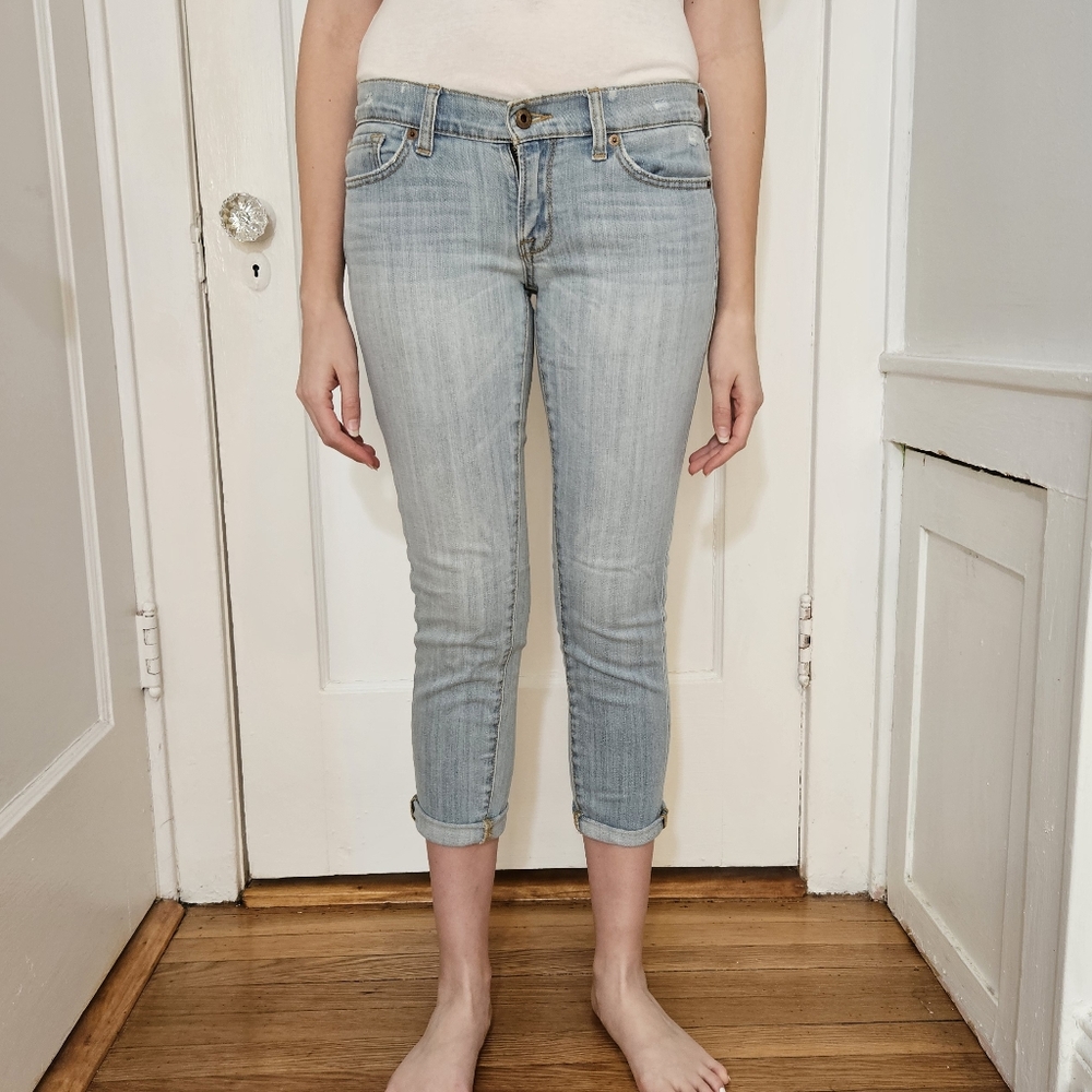 Lucky Brand Jeans Capri 2 26 Lucky Brand Charlie Pencil Capri Light Women's